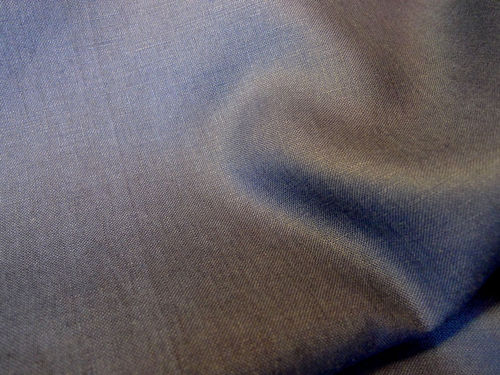 mörkblå linne tyg i metervara fin kvalité